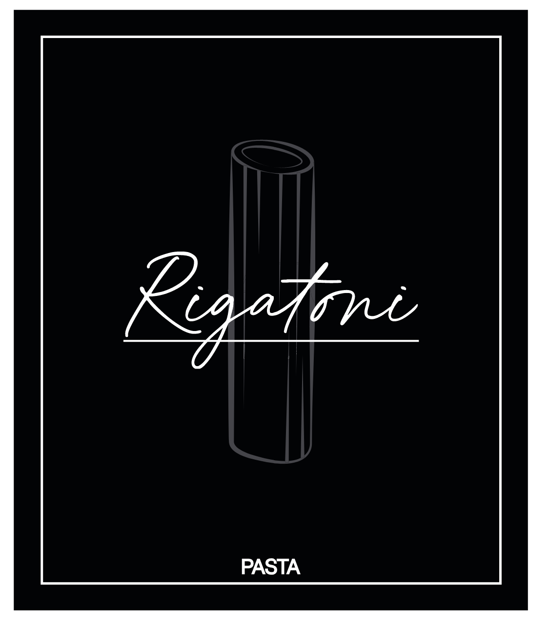 Rigatoni Label