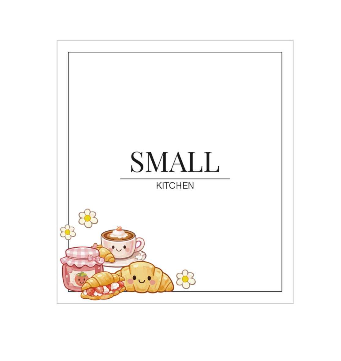 Small Custom Café Label