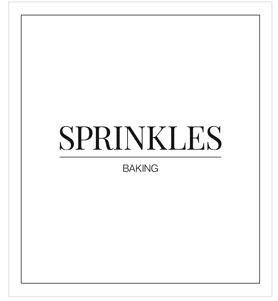 Sprinkles Label