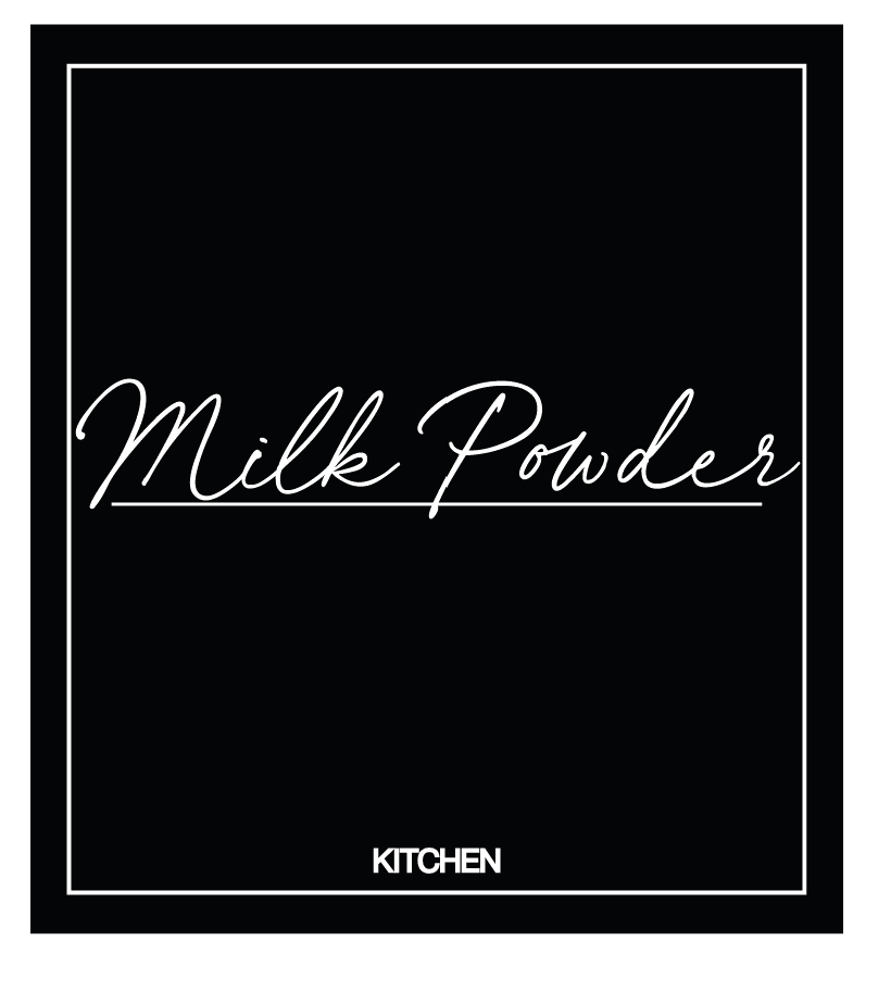 Milk Powder Label