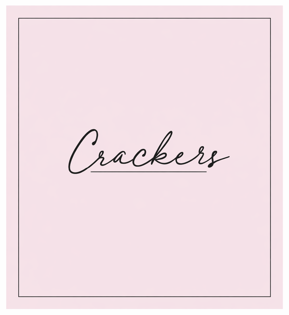 Crackers Label