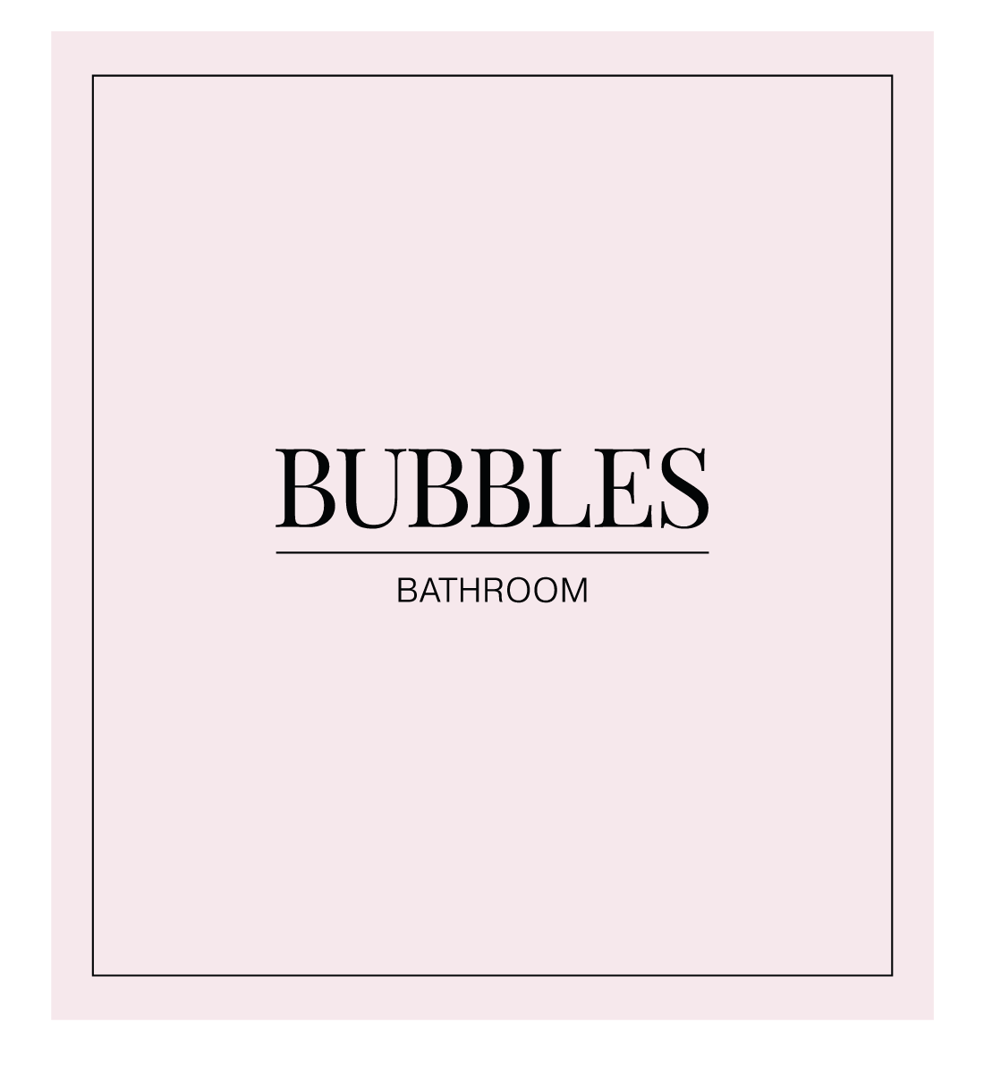 Bubbles Label