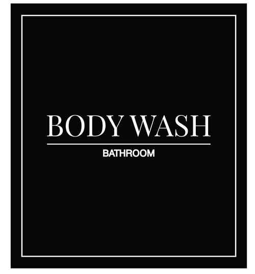 Body Wash Label
