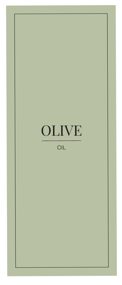 Olive Oil Label