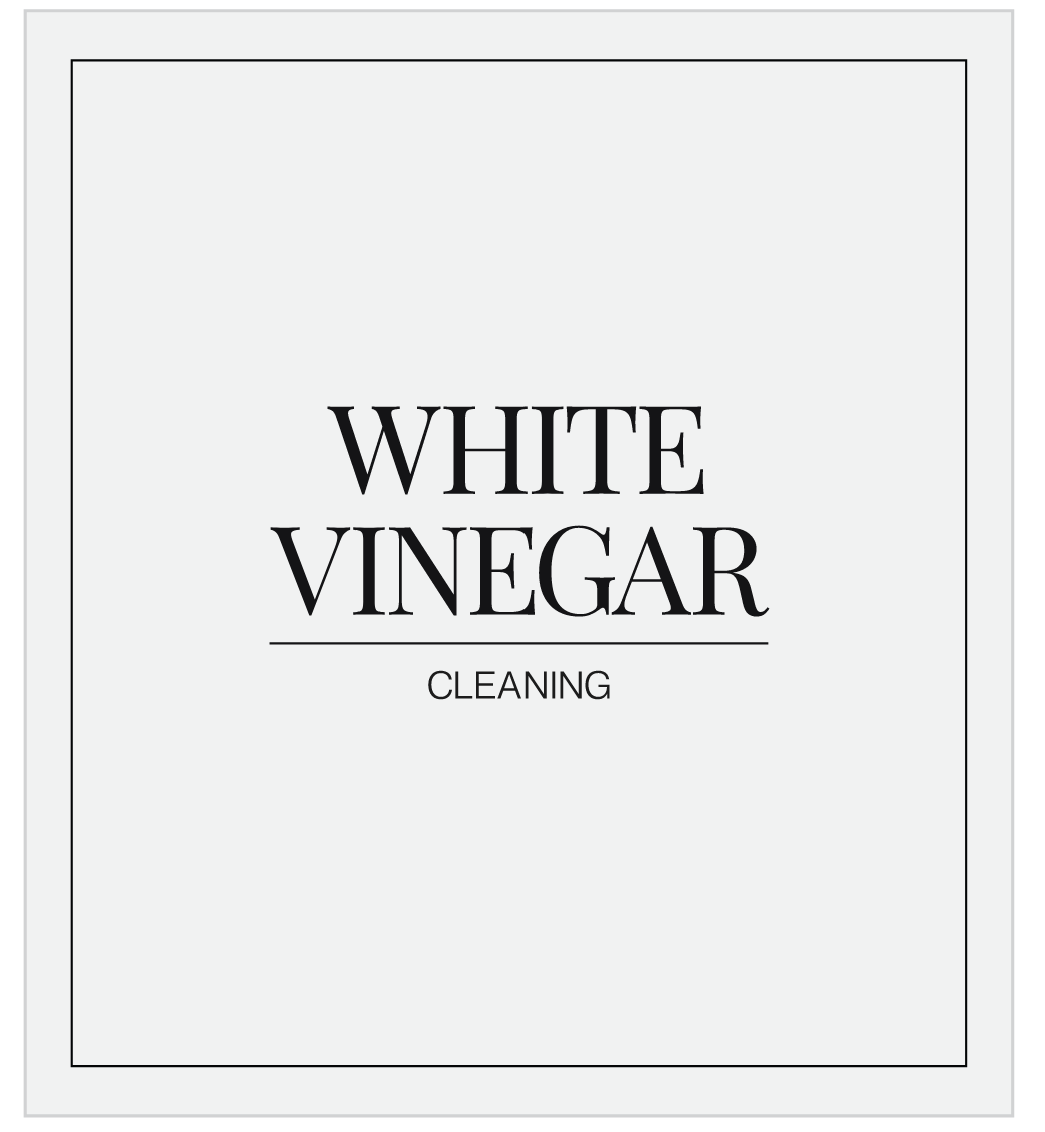 White Vinegar Label