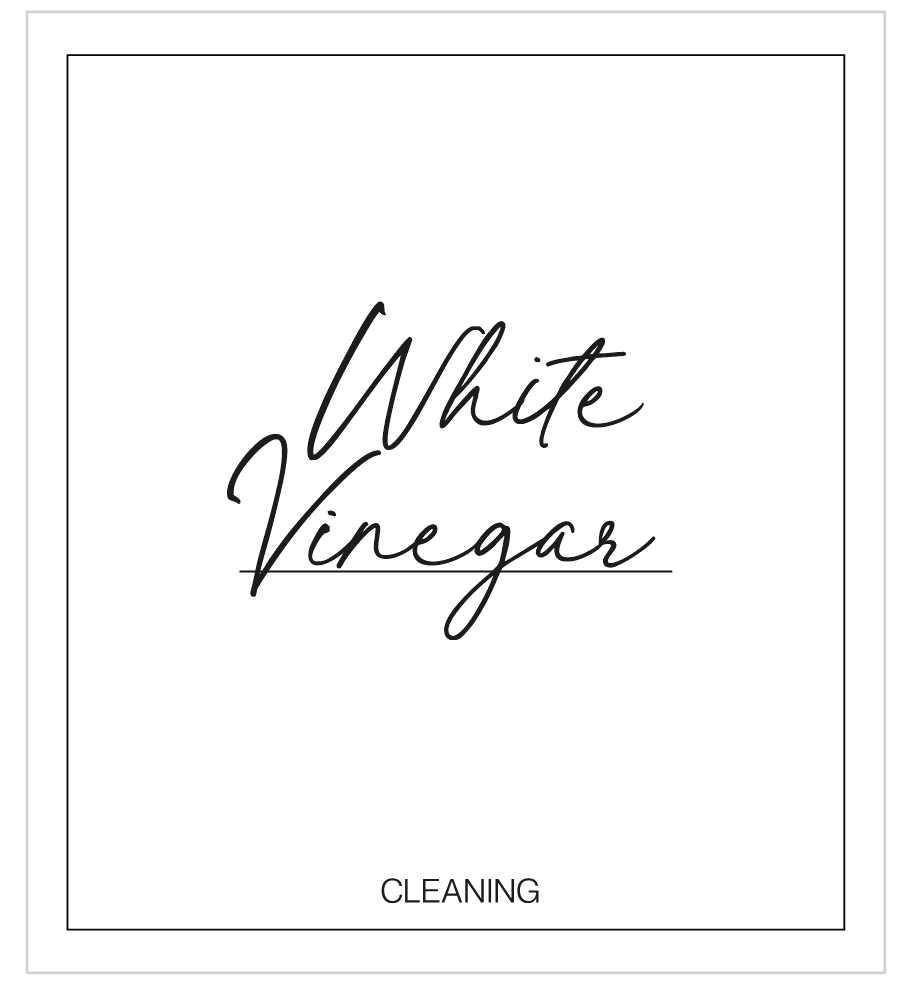 White Vinegar Label