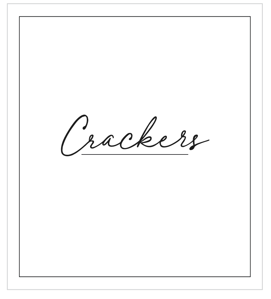 Crackers Label