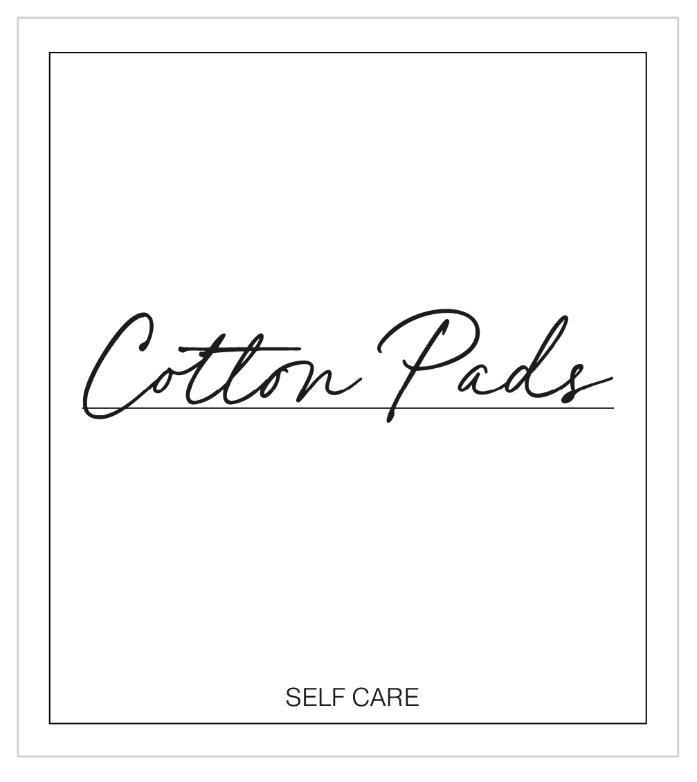 Cotton Pads Label
