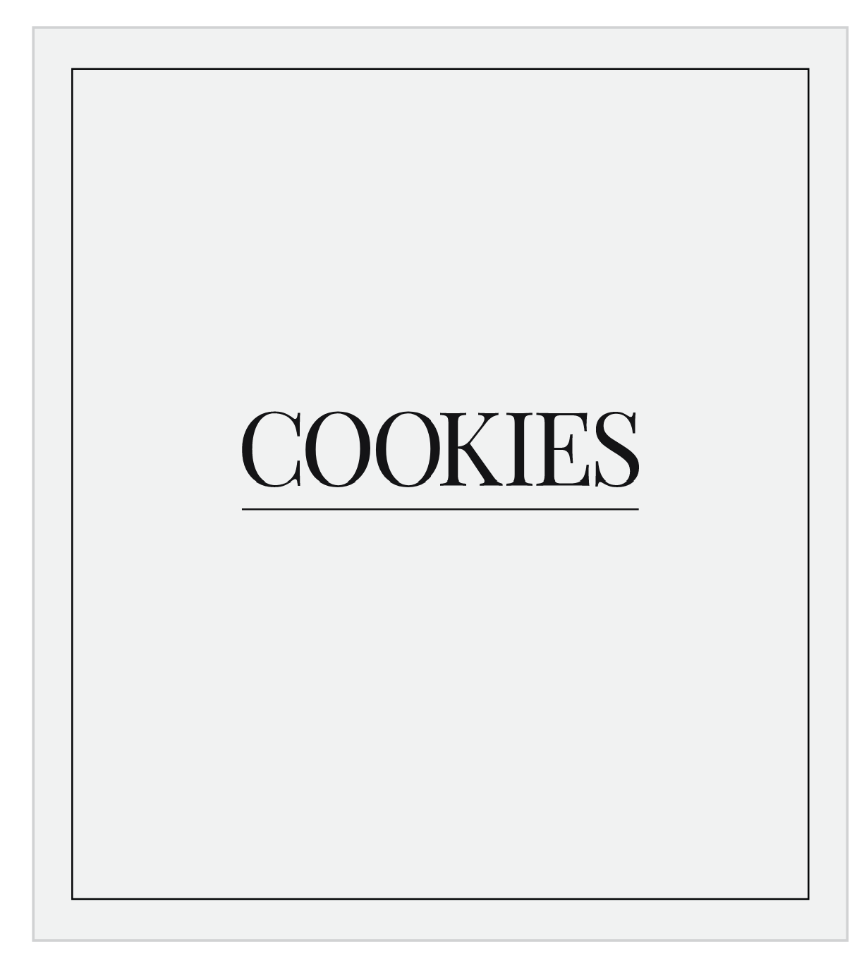 Cookies Label