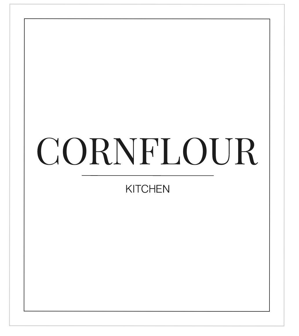 Cornflour Label