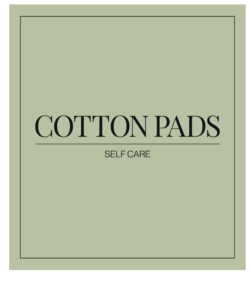Cotton Pads Label