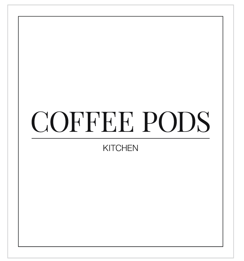 Coffee Pods Label