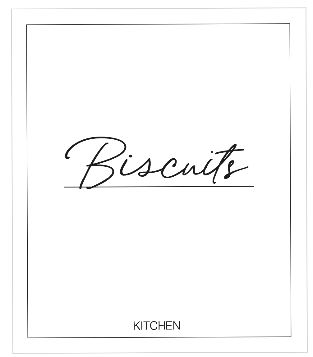 Biscuits Label