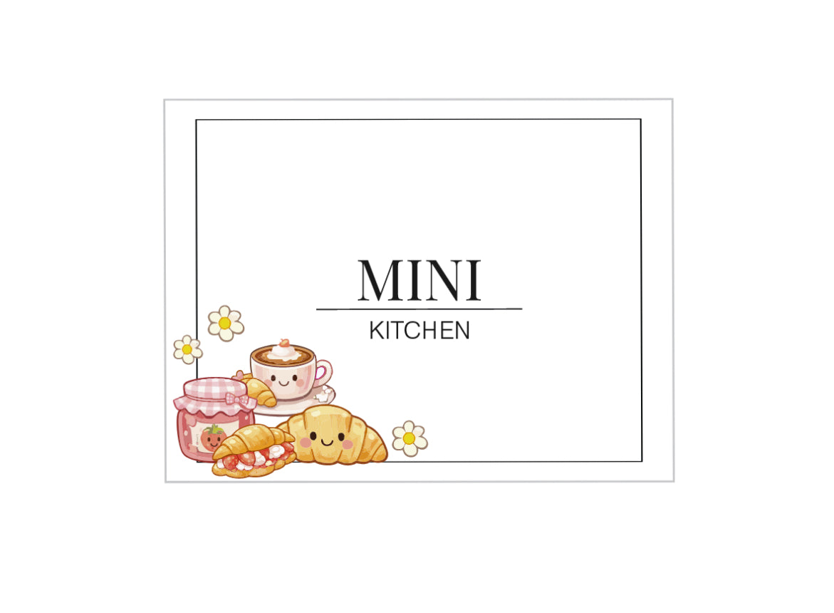 Mini Custom Café Label