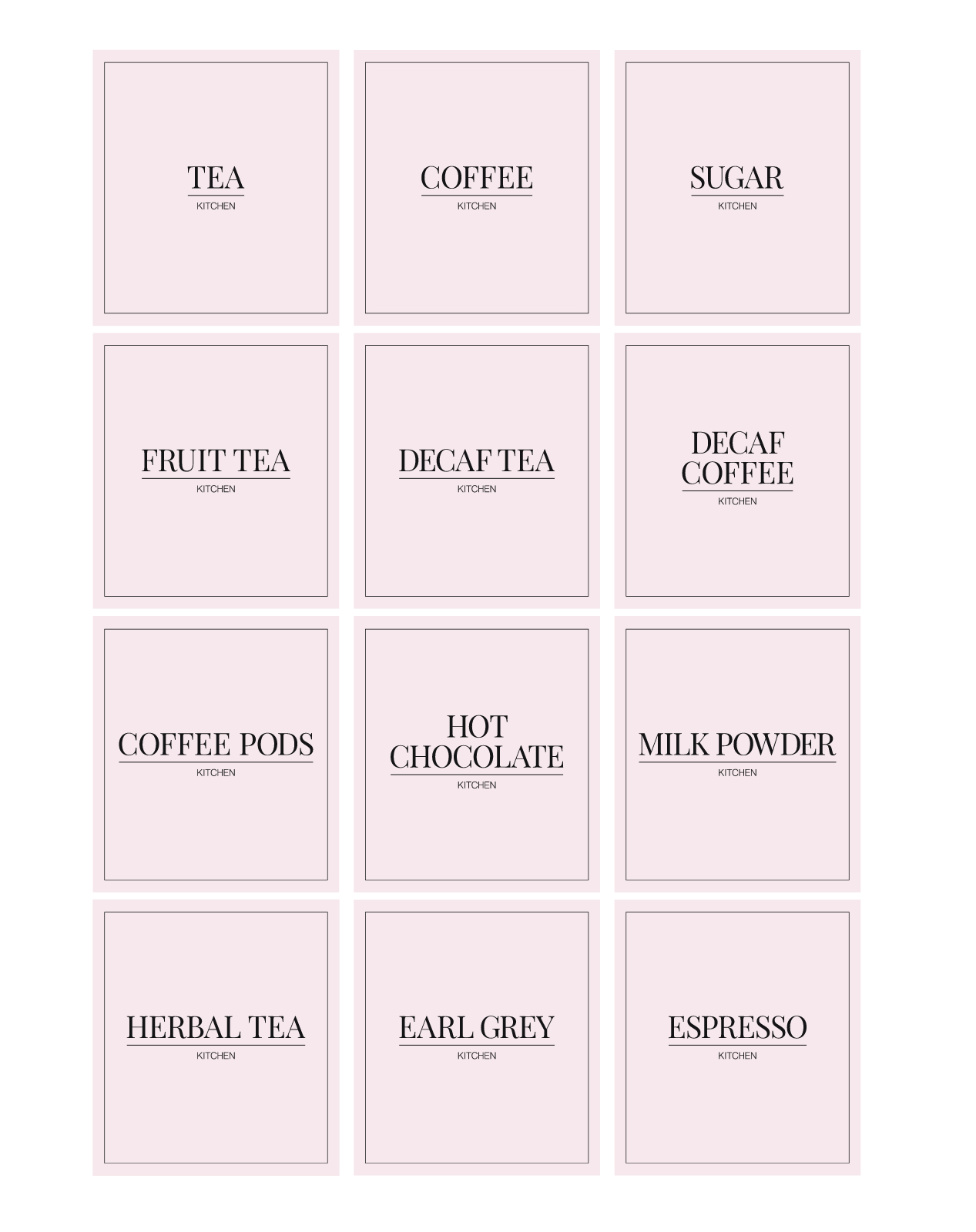 Minimalistic Hot Drinks Bundle