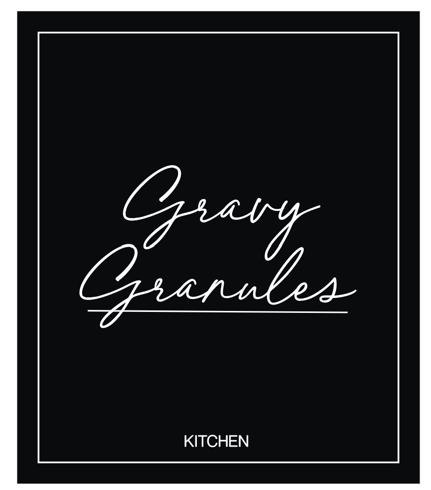 Gravy Granules Label