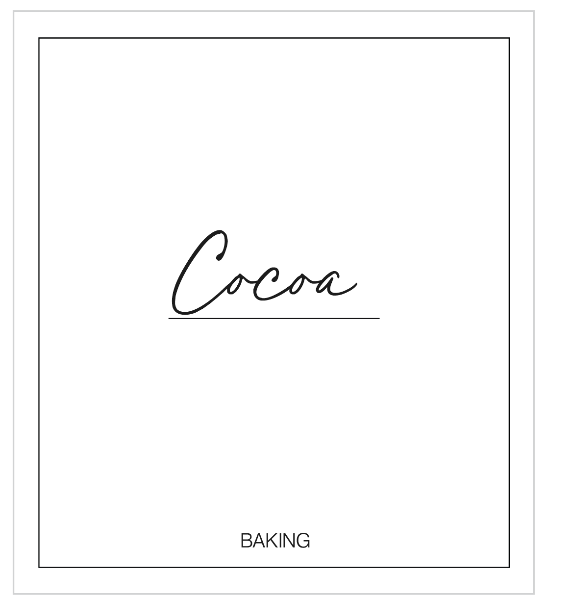 Cocoa Label