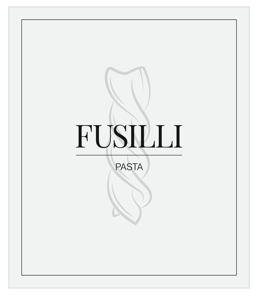 Fusilli Label