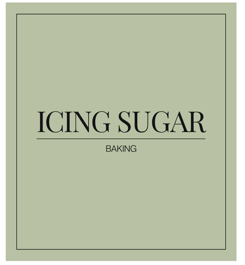 Icing Sugar Label