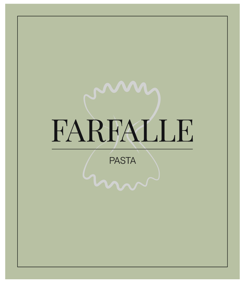 Farfalle Label