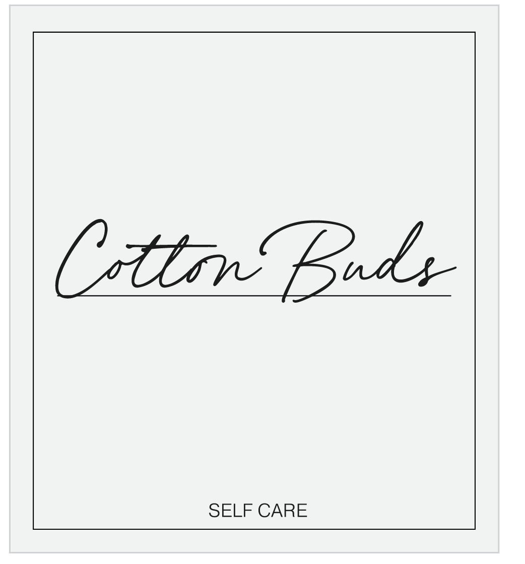 Cotton Buds Label