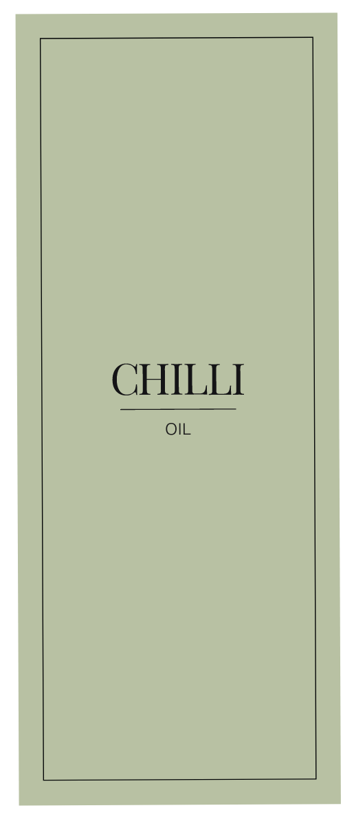 Chilli Oil Label