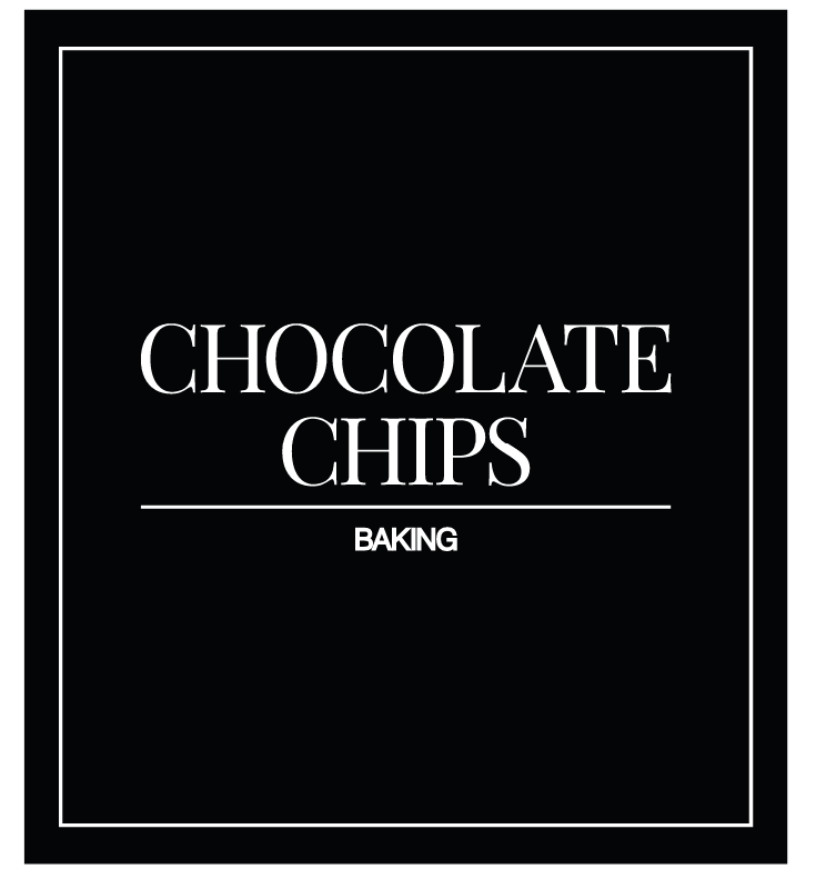 Chocolate Chips Label