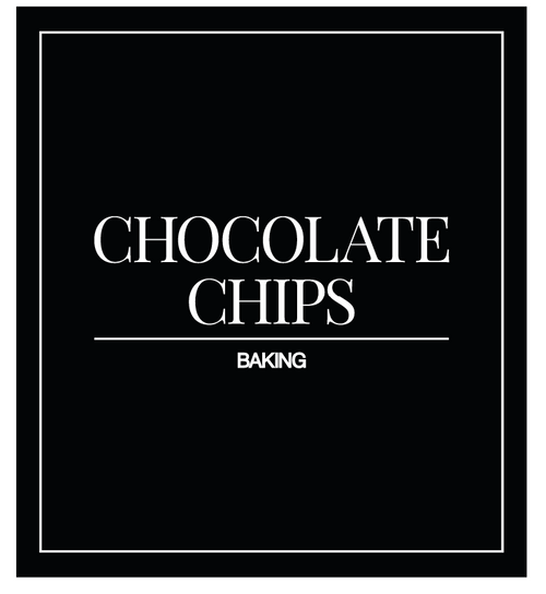 Chocolate Chips Label