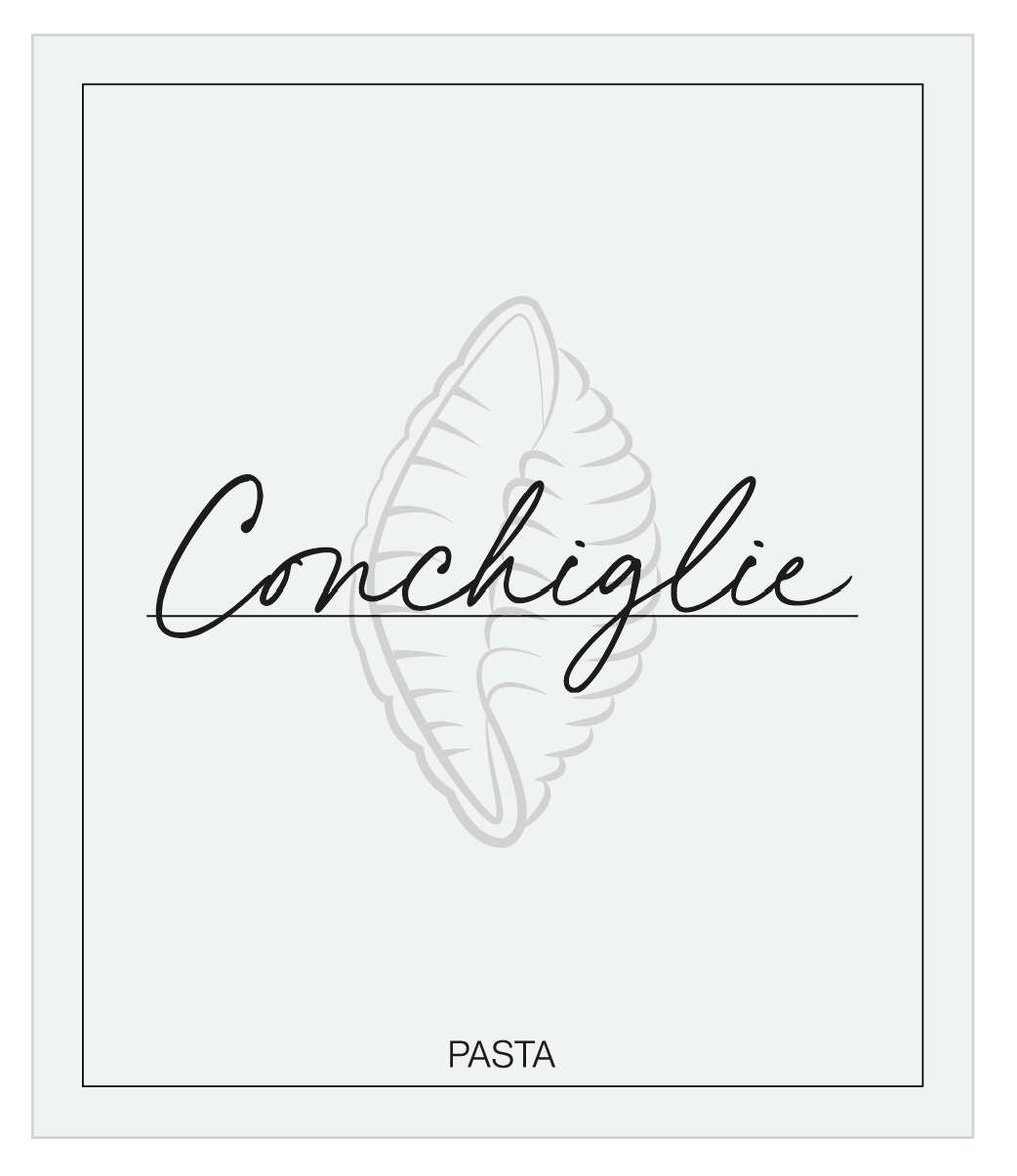 Conchiglie Label
