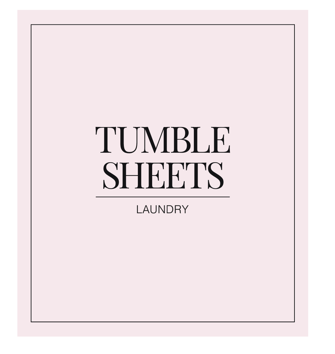 Tumble Sheets Label