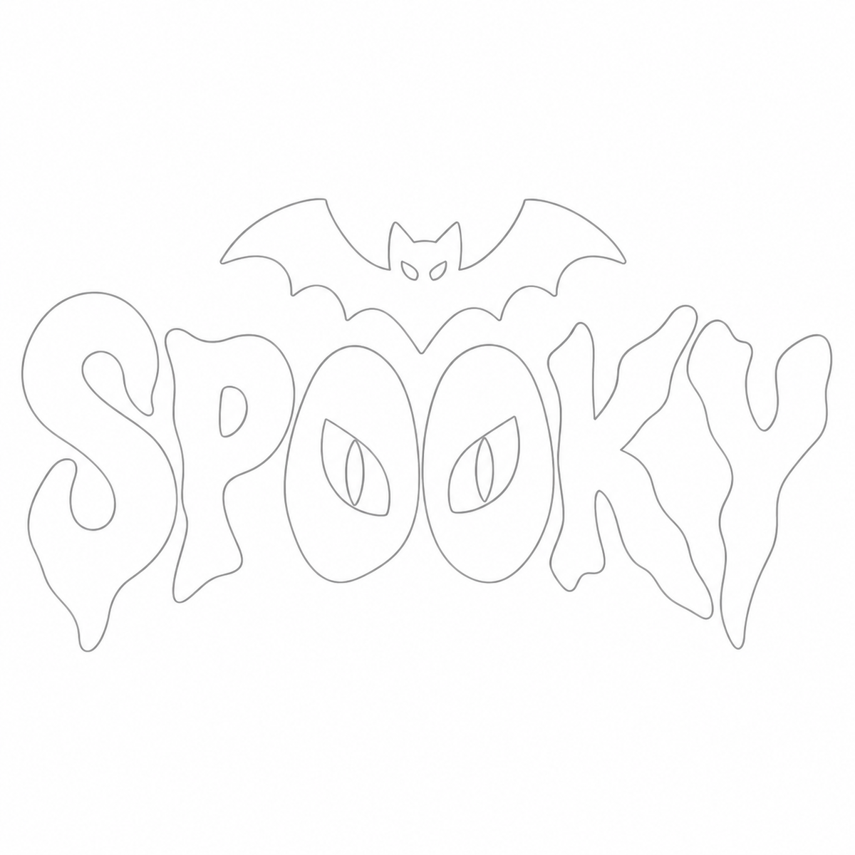 Spooky Label