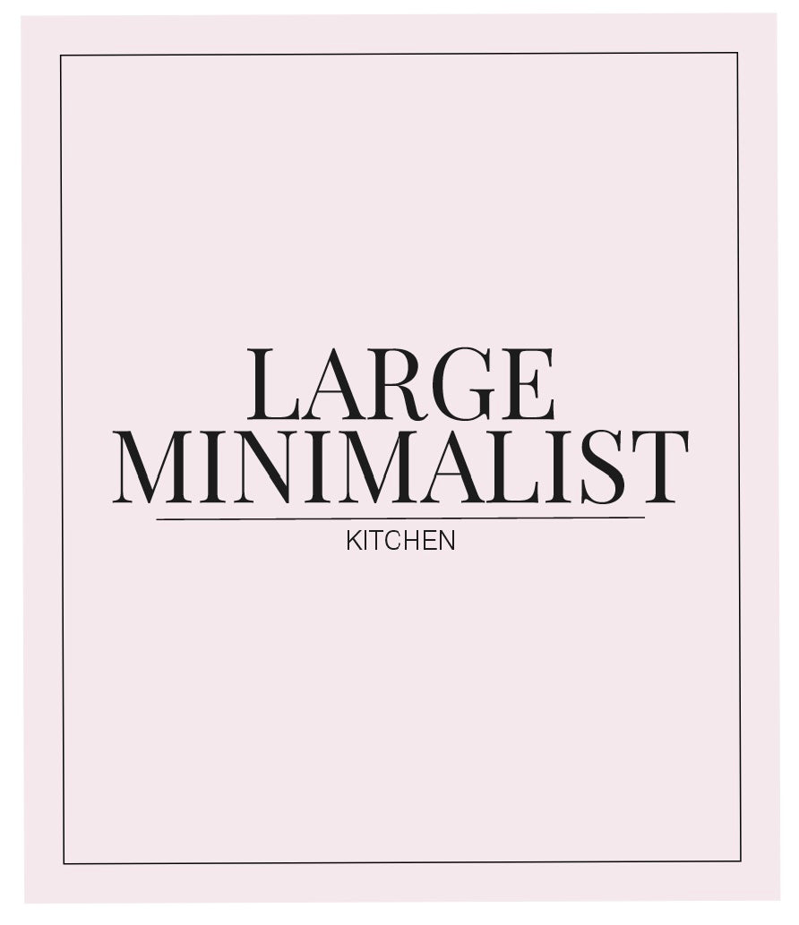 Large Minimalist Custom Label