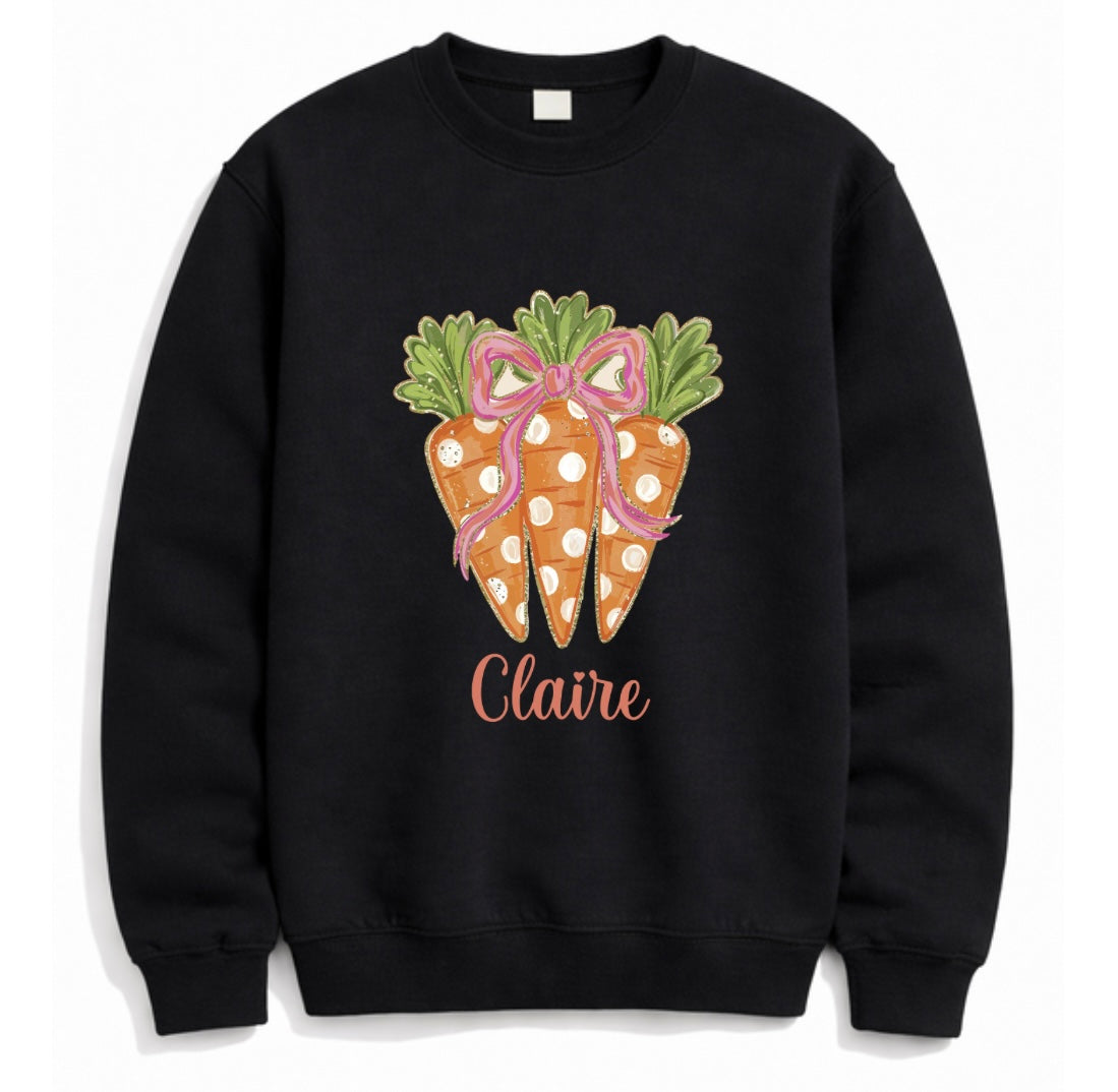 Sweet Carrot Label (Iron On)