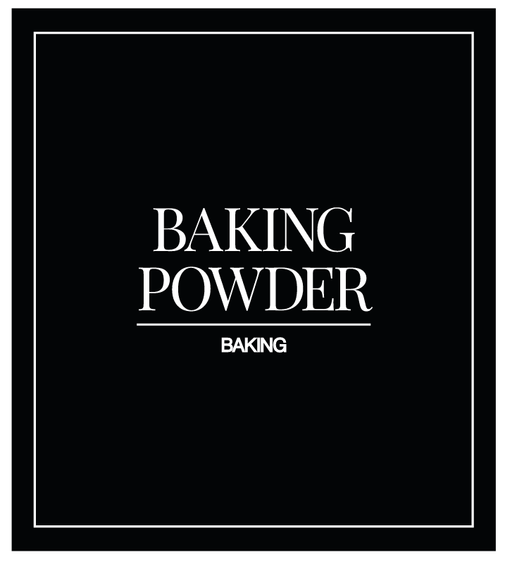 Baking Powder Label