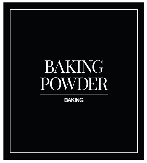 Baking Powder Label