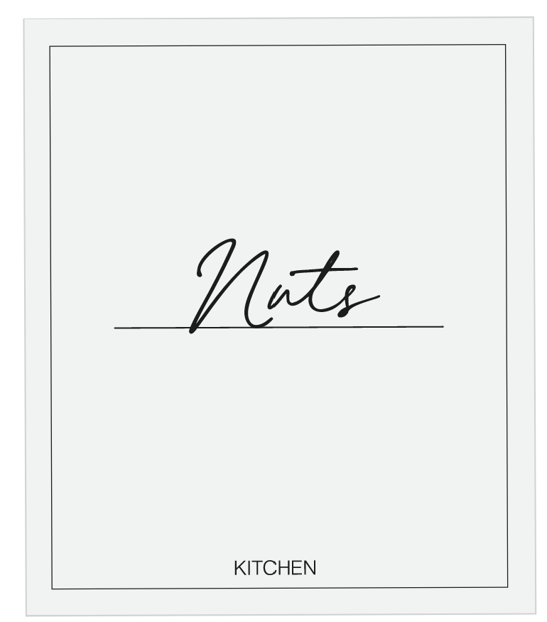 Nuts Label