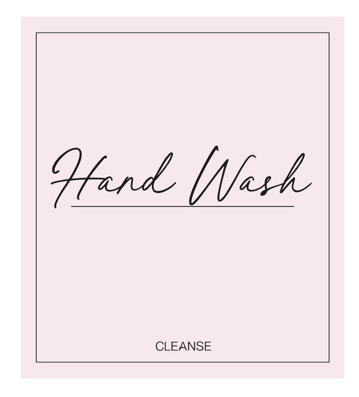 Hand Wash (Cleanse) Label