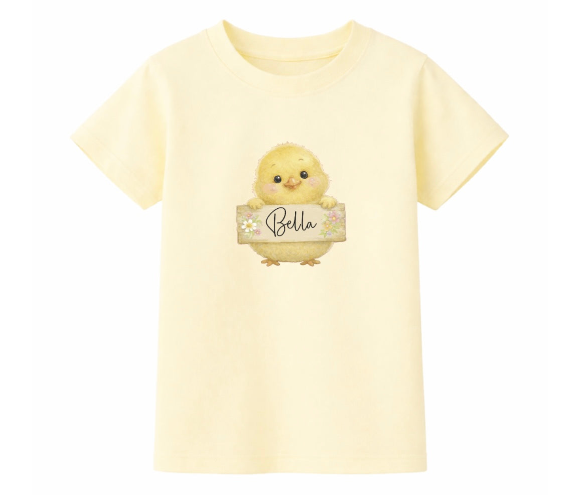 Easter Chick Label (Iron On)