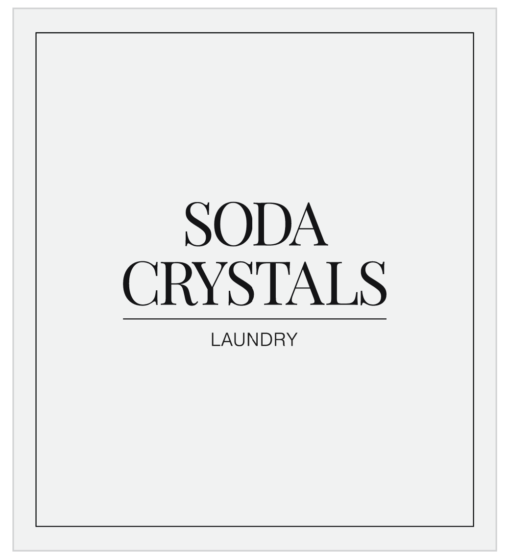 Soda Crystals Label