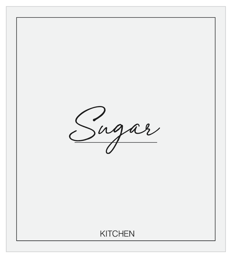 Sugar Label