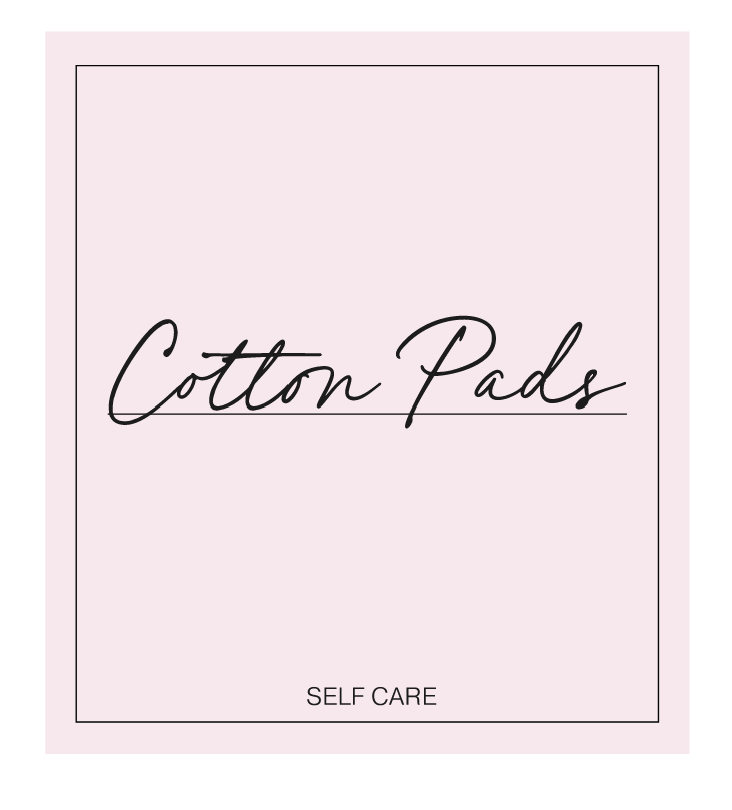 Cotton Pads Label