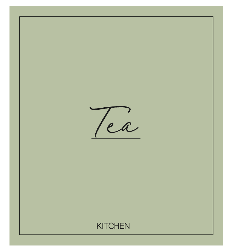 Tea Label