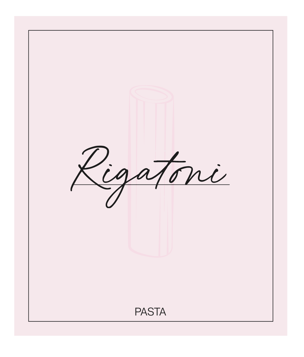 Rigatoni Label