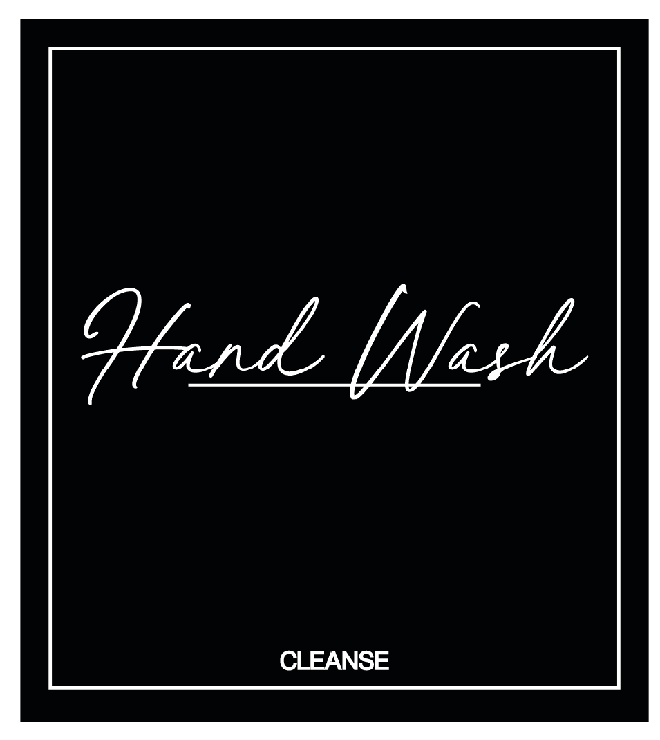 Hand Wash (Cleanse) Label
