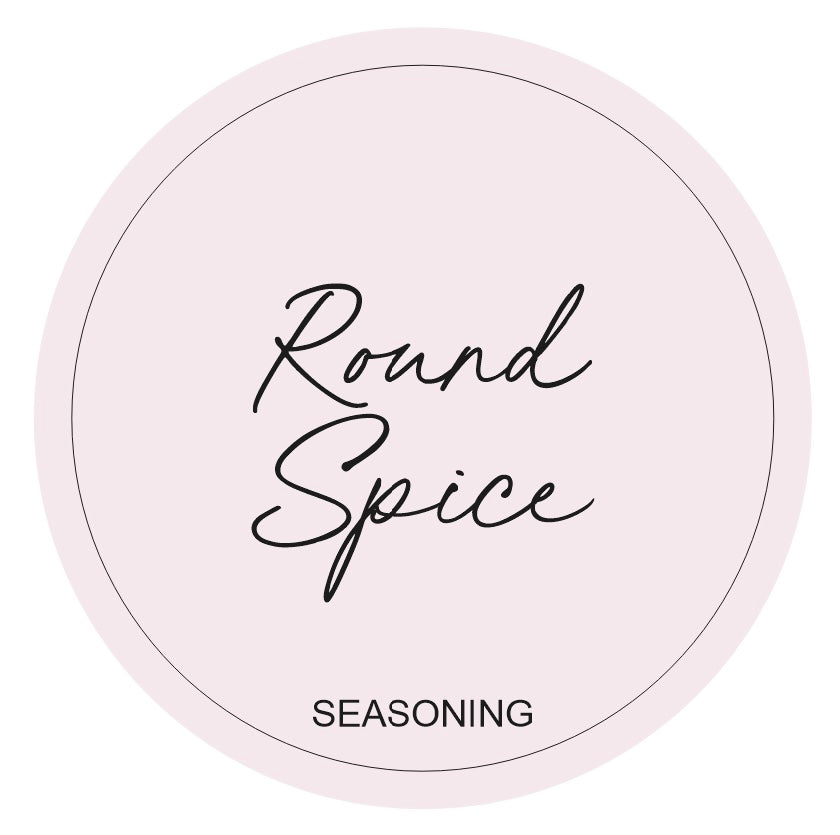 Round Spice Custom Label