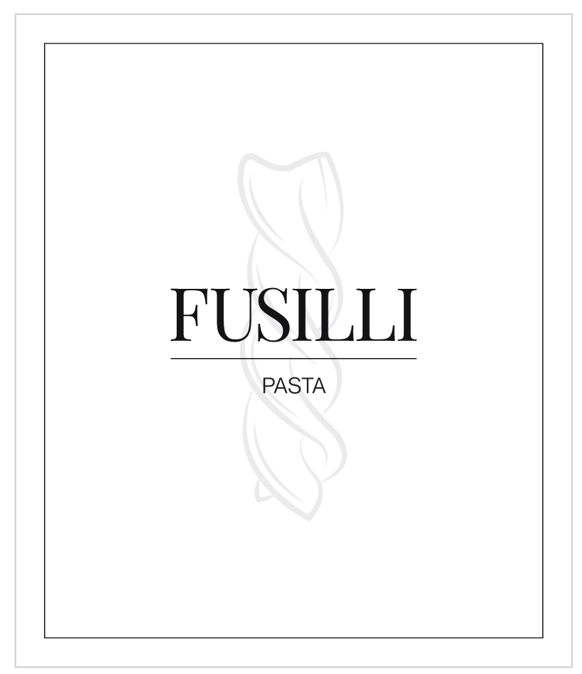 Fusilli Label
