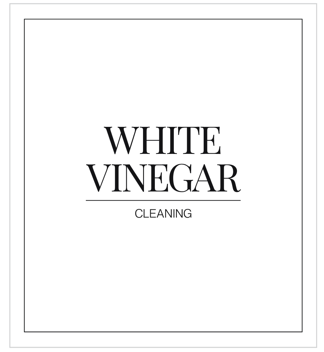 White Vinegar Label
