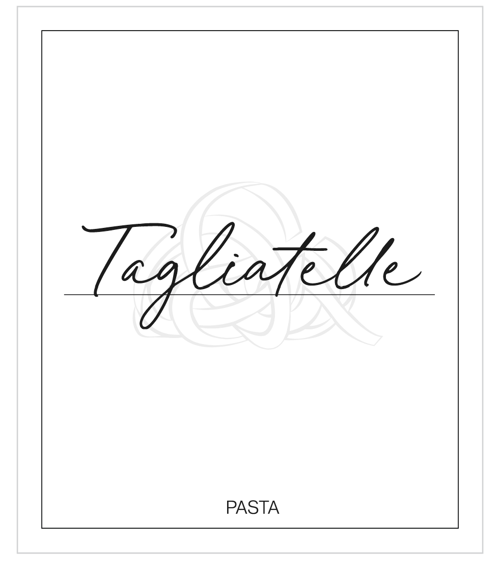Tagliatelle Label