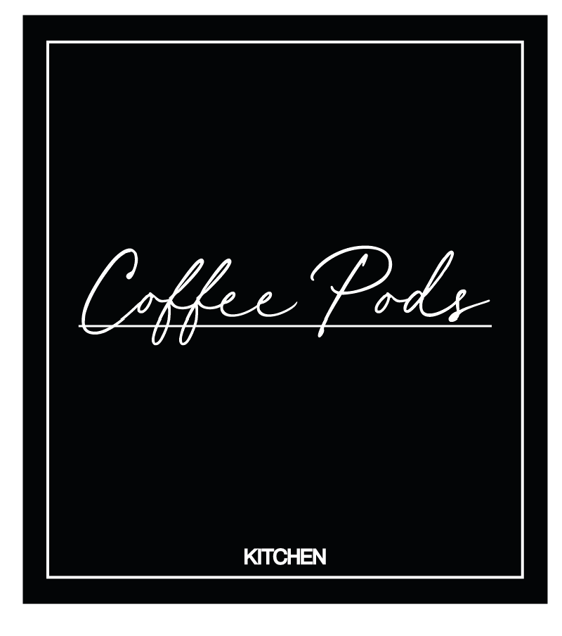 Coffee Pods Label