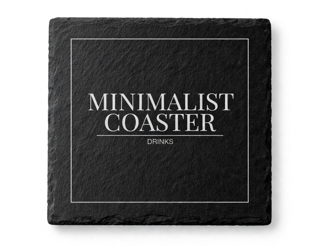 Custom Minimalistic Coaster